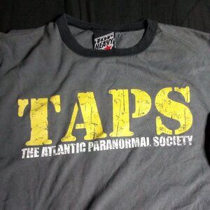 Vintage TAPS The Atlantic Paranormal Society Ringer T-Shirt
